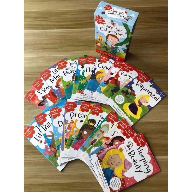 Bộ sách Reading with phonics (20 cuốn tiếng Anh kèm audio) 552004