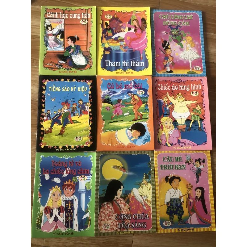 Tủ sách búp bê - Combo 9c không trùng 1004077
