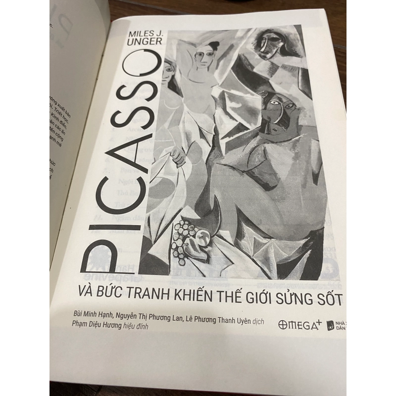 "PICASSO VÀ BỨC TRANH KHIẾN THẾ GIỚI SỬNG SỐT" *NXB OMEGA+ CÓ CHỮ KÝ DỊCH GIẢ *TẶNG QUÀ 0Đ 316902