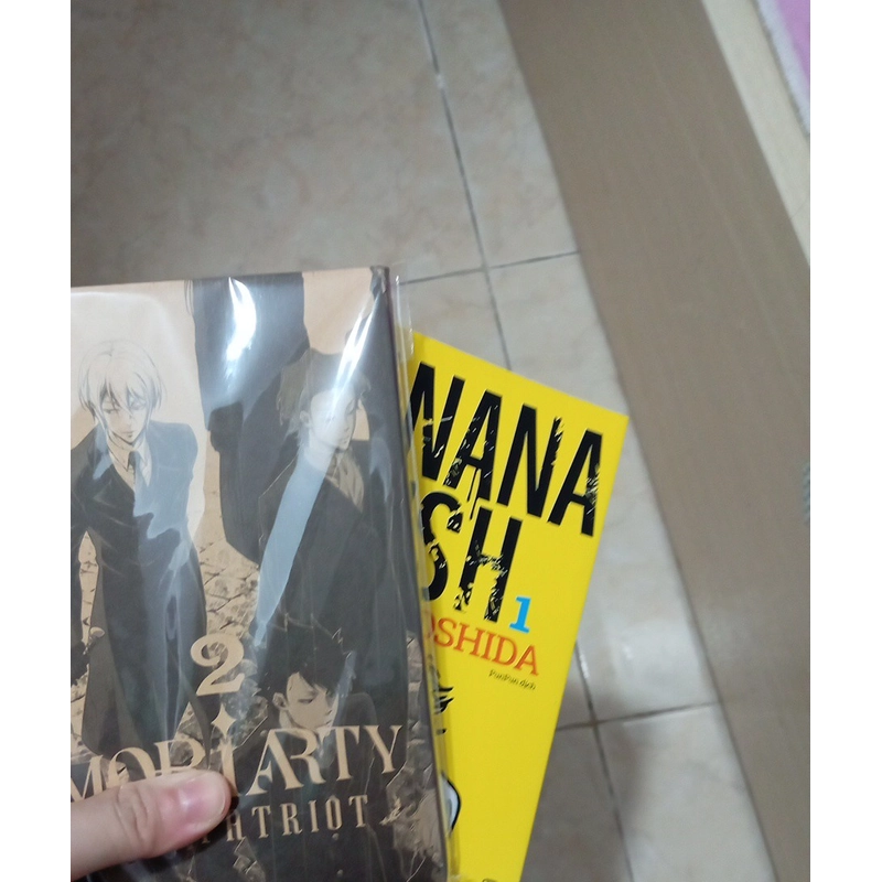 Combo truyện tranh Moriarty the patriot tập 2 và Banana Fish tập 1  499184