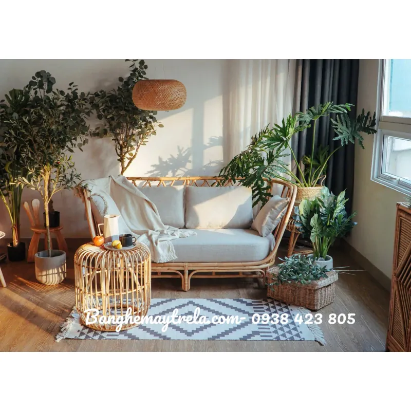 Sofa mây tự nhiên hiện đại giá rẻ 782148