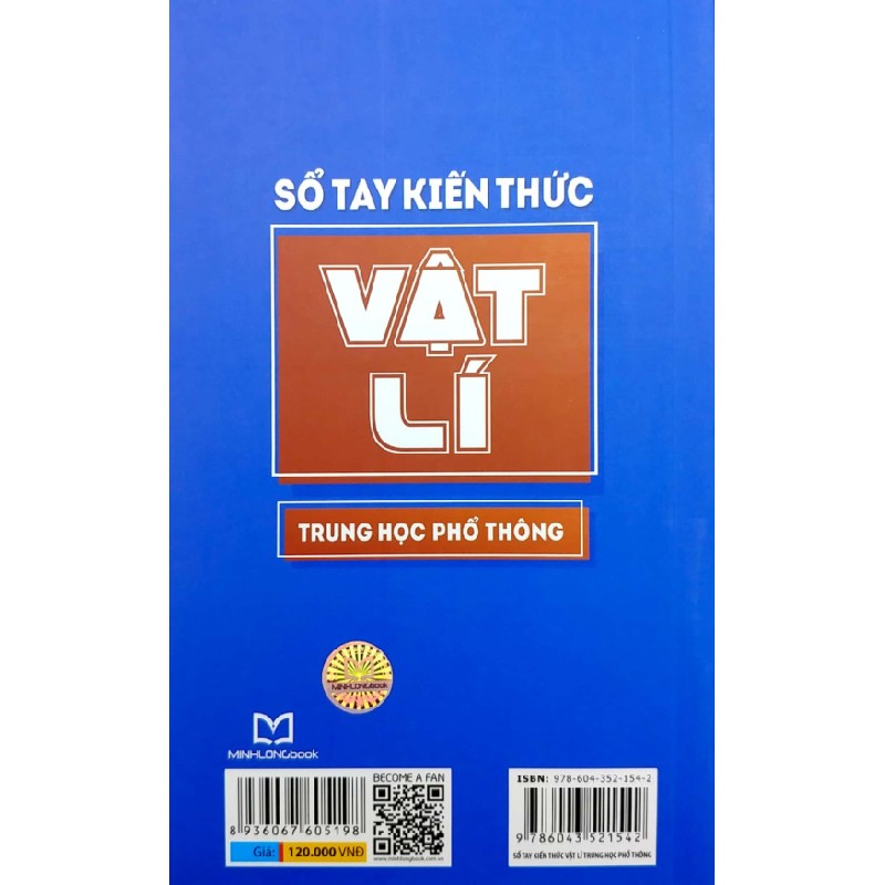 Sổ Tay Kiến Thức Vật Lí Trung Học Phổ Thông - ThS Nguyễn Phú Đồng, ThS Võ Văn Thế 147182