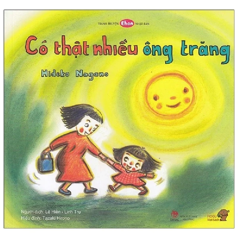 Tranh Truyện Ehon - Bé Học Kỹ Năng Quan Sát - Có Thật Nhiều Ông Trăng (Từ 3 - 4 Tuổi) - Hideko Nagano 319843