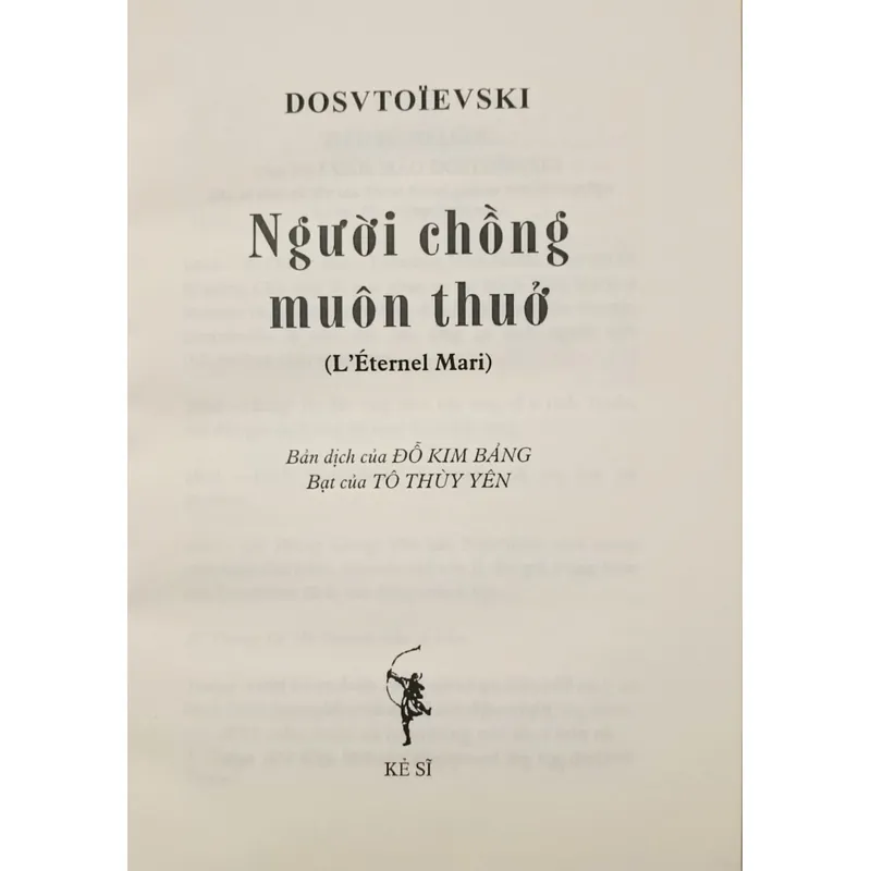 Người chồng muôn thuở (Dostoievski) 396912