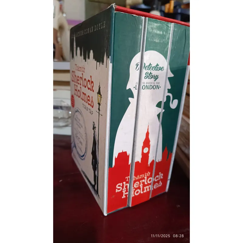 Boxset Sherlock Holmes trọn bộ 3 tập 694081