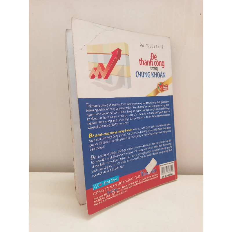 [Phiên Chợ Sách Cũ] Để Thành Công Trong Chứng Khoán (2008) - PGS. TS. Lê Văn Tề S2610 698484