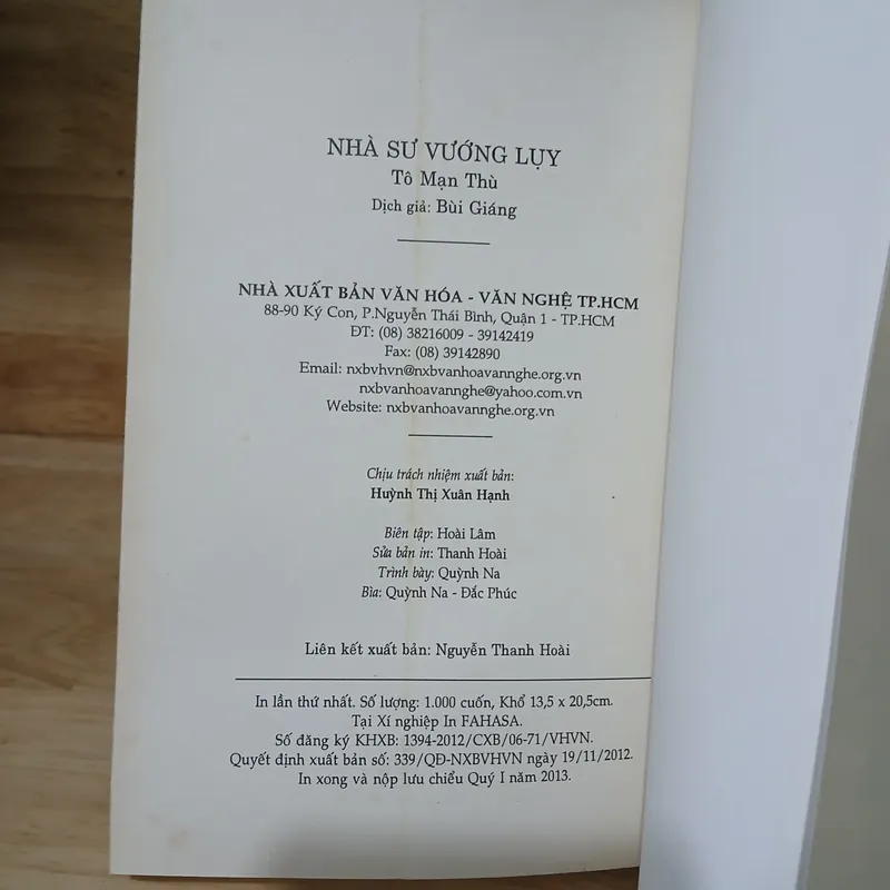 Nhà Sư Vướng Lụy - Đại Sư Tô Mạn Thù (Bản dịch Bùi Giáng) 704373