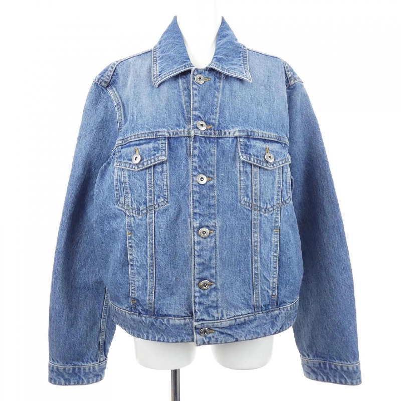 BOTTEGA VENETA 813497 V42W0 Áo khoác denim - Hàng hiệu Authentic 820347