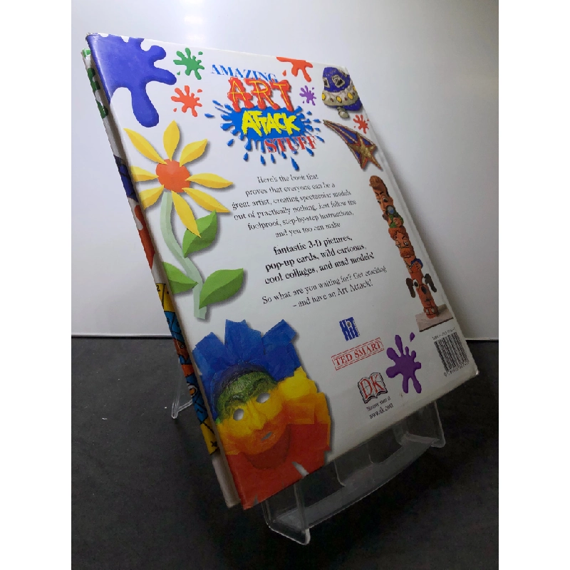 Amazing Art Attack Stuff BÌA CỨNG DK mới 85% bẩn nhẹ Neil Buchanan HPB3107 NGOẠI VĂN 458444