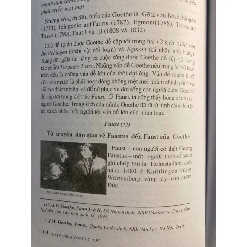 Đại Cương Văn Học Đức (từ khởi thuỷ tới 2002) - Lương Văn Hồng 455675