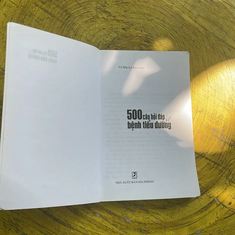 500 CÂU HỎI ĐÁP VỀ BỆNH TIỂU ĐƯỜNG- VÕ MAI LÝ 736024