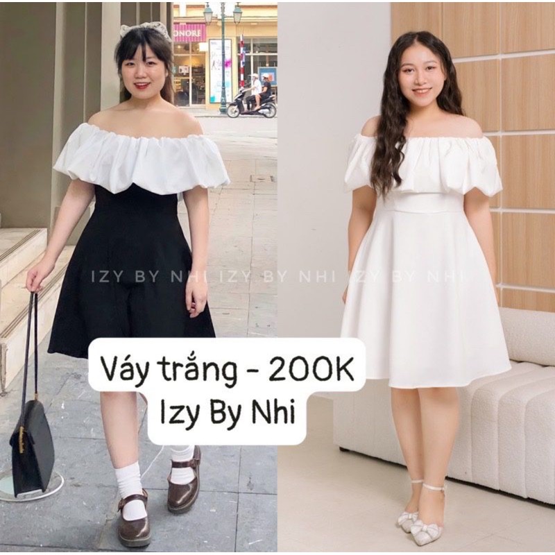 VÁY TRỄ VAI BIGSIZE - TWILIGHT DRESS - IZYBYNHI 69943