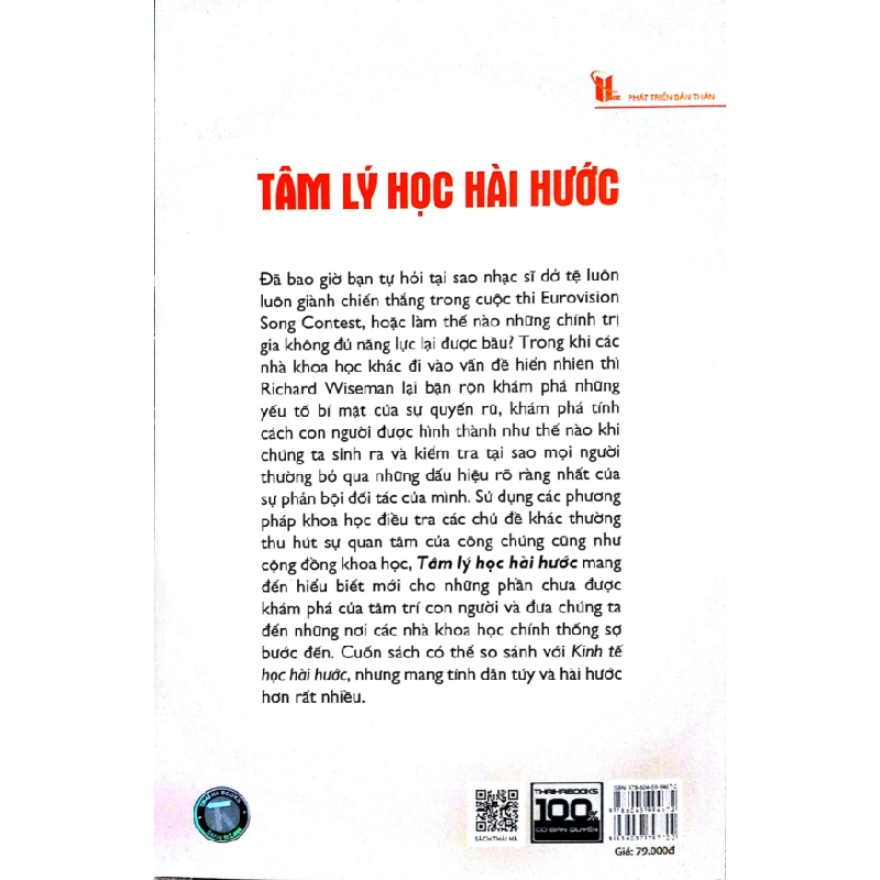 Tâm Lý Học Hài Hước - Richard Wiseman 296866