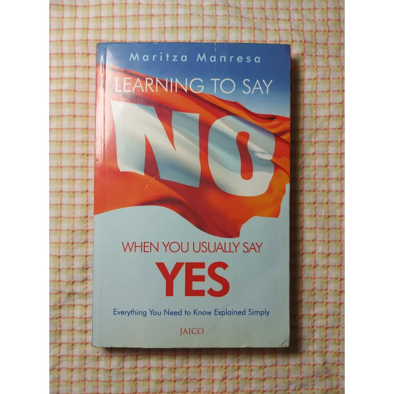 Learning to Say NO When You Usually Say YES – Maritza Manresa 719223