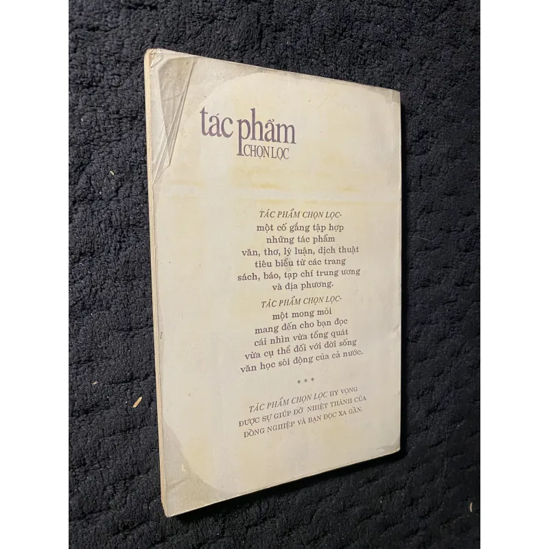 Tác Phẩm Chọn Lọc (tập II) 1043977