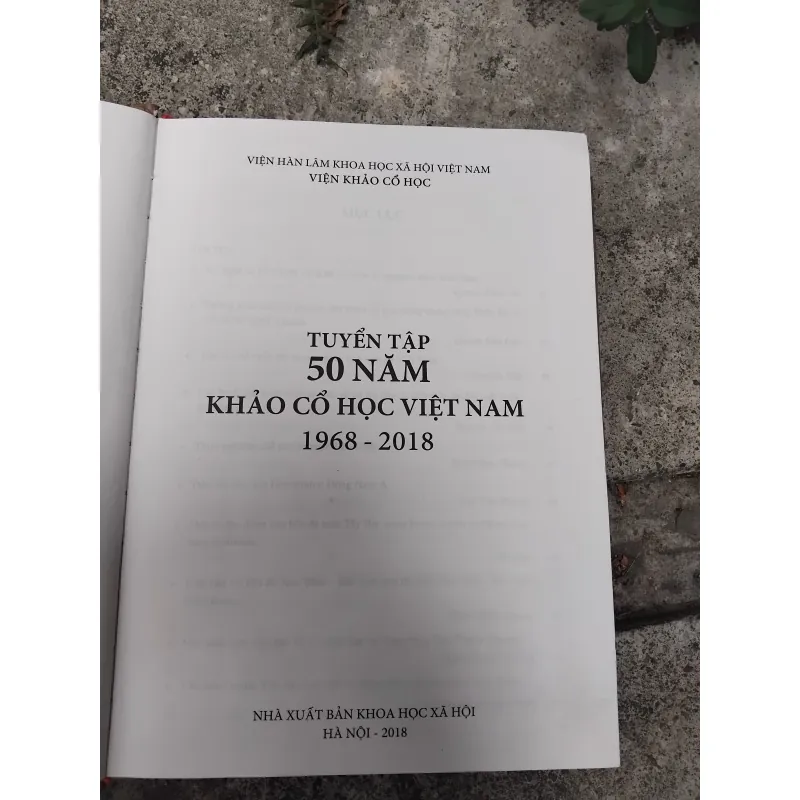 Tuyển tập 50 năm khảo cổ học Việt Nam 1968 - 2018 1021803