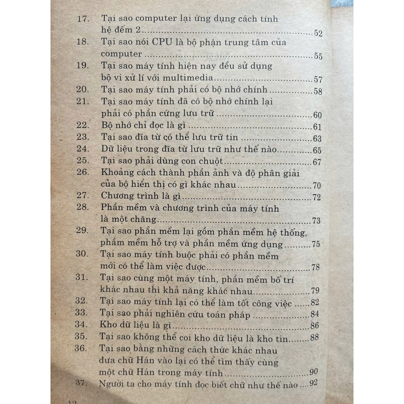 TIN HỌC(từ bộ sách 3 vạn câu hỏi vì sao Tin Học) 531307