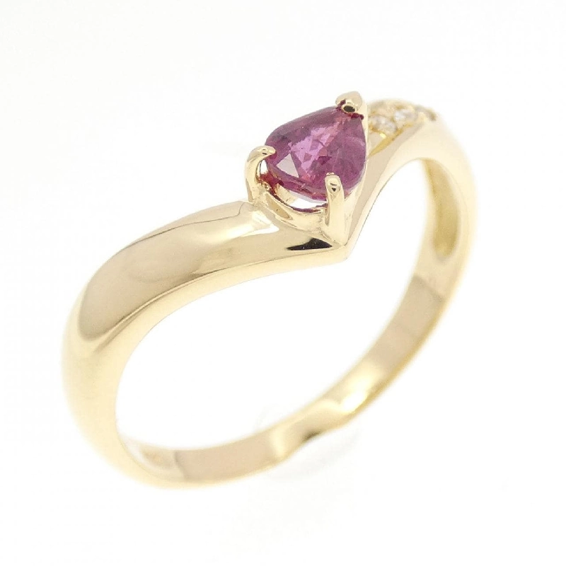 Nhẫn Ruby K18YG 671423
