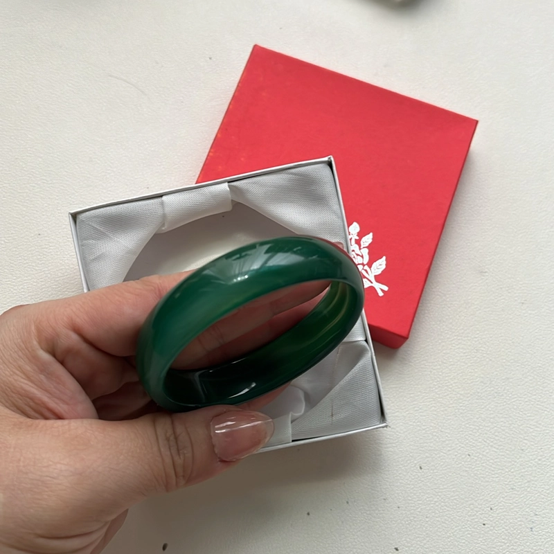 [2hand] Vòng tay mã não màu xanh - hàng đã qua sử dụng  478294