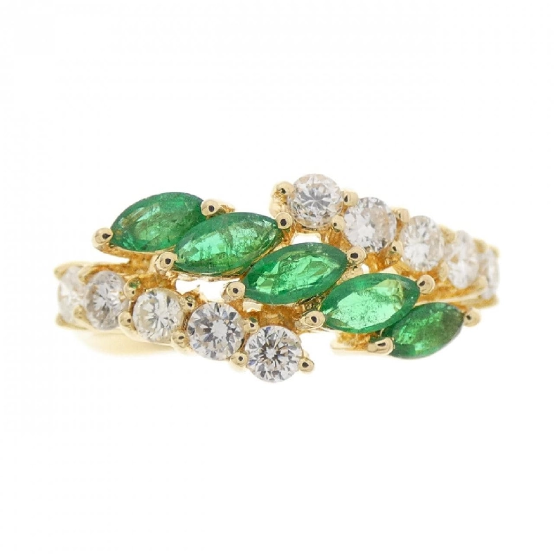 Nhẫn Emerald K18YG 0.49CT 667136