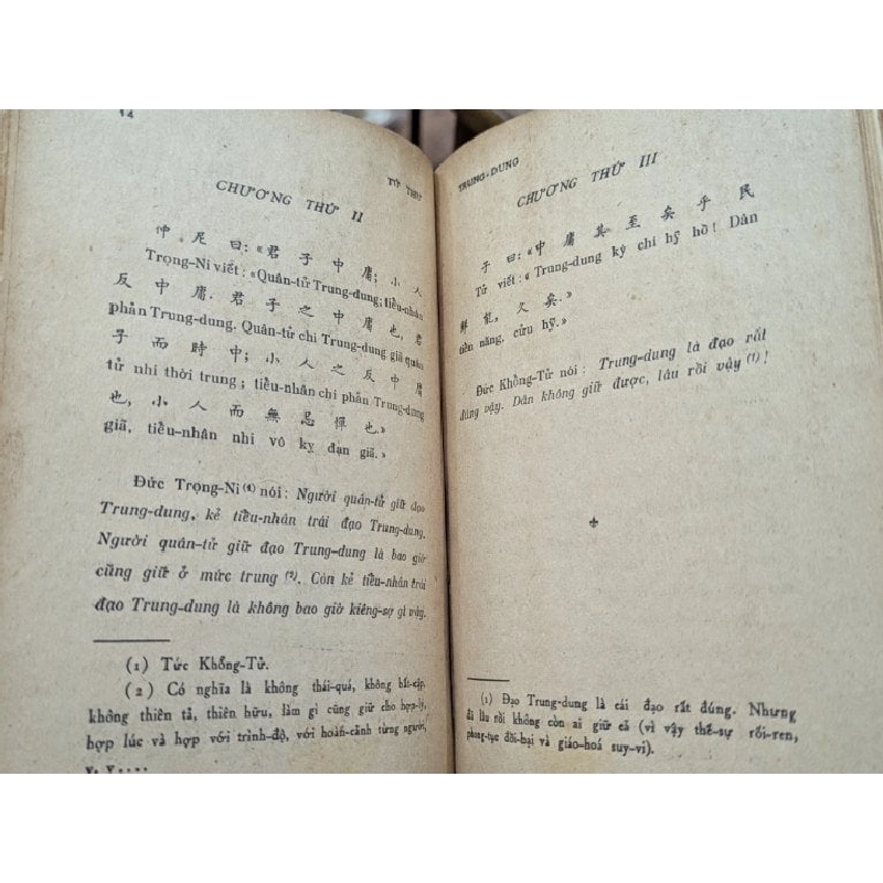 Trung dung - Tạ Thái Bạch dịch chú 1020009