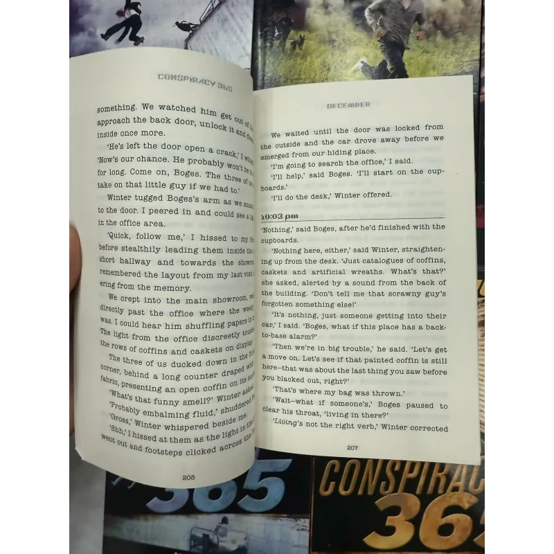 truyện trinh thám - Conspiracy 365 6 cuốn tặng file nghe, truyện hấp dẫn cho bé 1006604