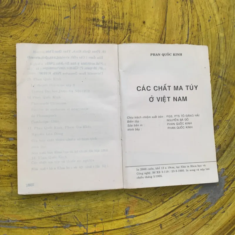 CÁC CHẤT MA TUÝ Ở VIỆT NAM - PHAN QUỐC KÍNH 788422