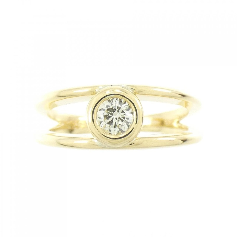 Nhẫn kim cương K18YG 0.20CT 673293