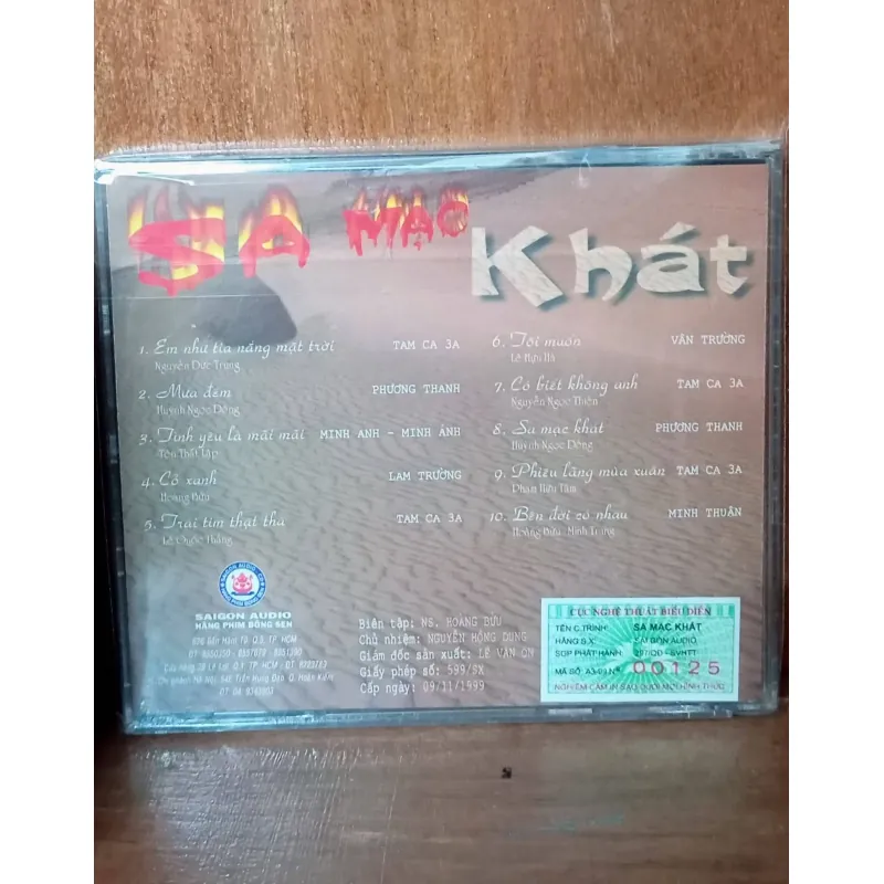 CD chính hãng - Sa mạc khát 1018761