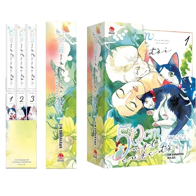 Boxset 50cm Một Cuộc Đời (Bộ 3 Tập) (2022) - Gin Shirakawa 744241