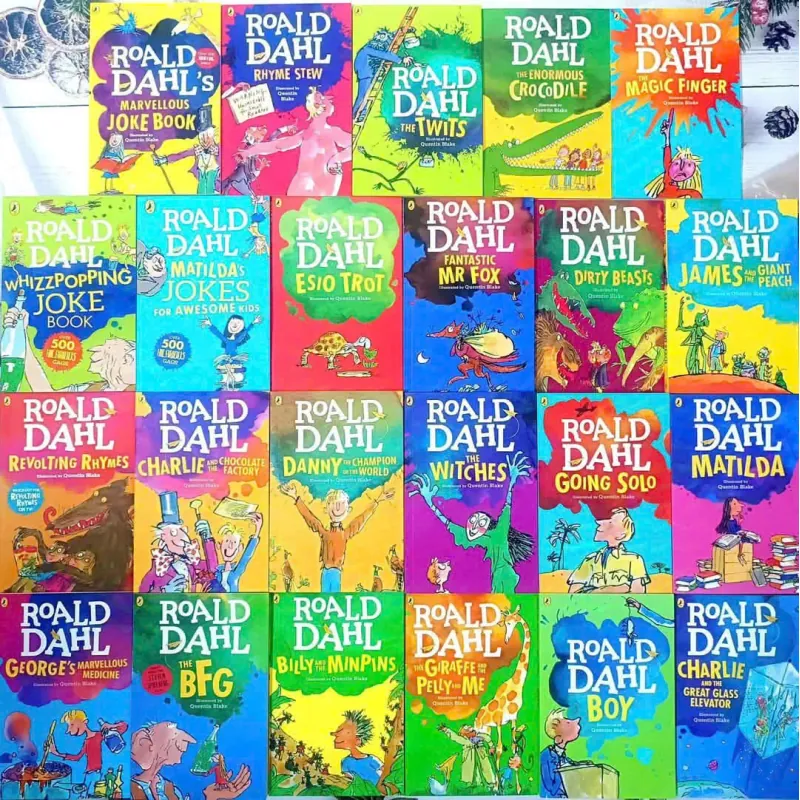 Roald Dahl Collection (Sách nhập) - 24 quyển 937273