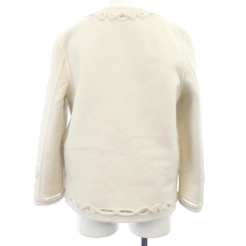 Áo khoác không cổ ERMANNO SCERVINO 632160