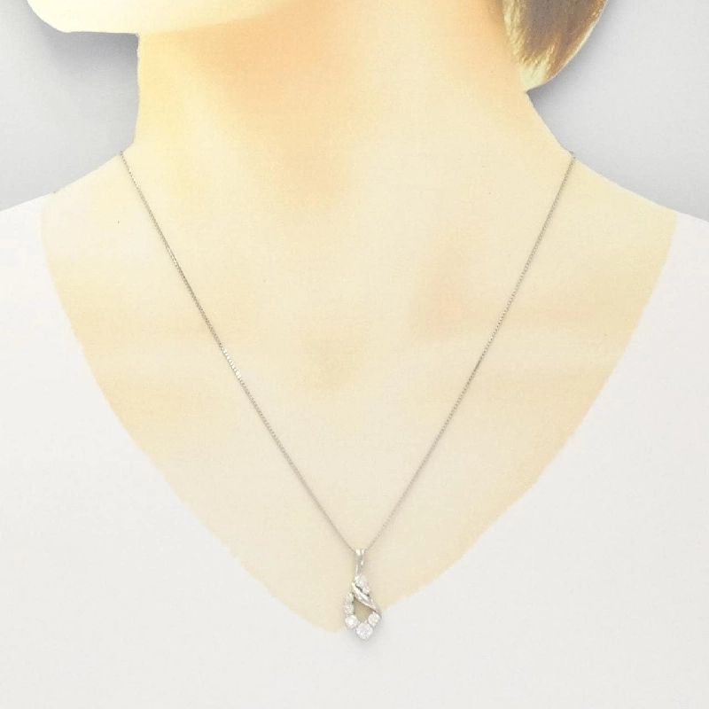 PT Dây chuyền kim cương 0.645CT - Hàng hiệu Authentic 860673