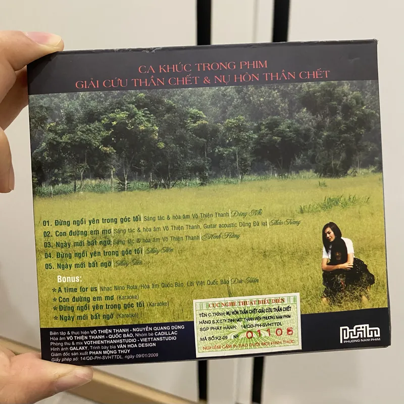 [NHẠC PHIM HIẾM] Album CD Giải Cứu Thần Chết & Nụ Hôn Thần Chết (Đông Nhi, Minh Hằng) 688333