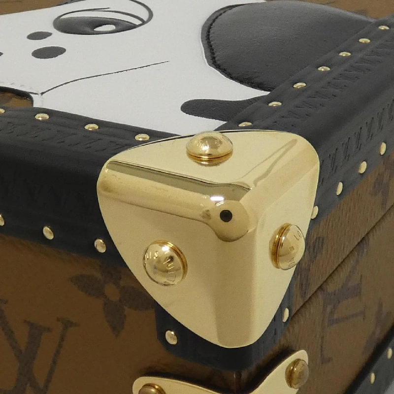 Túi xách Louis Vuitton Monogram Reverse Mini Square Trunk M11206 614585