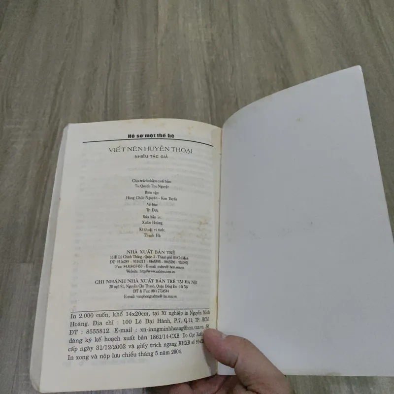 Viết Nên Huyền Thoại - Hồ Sơ Một Thế Hệ  733943