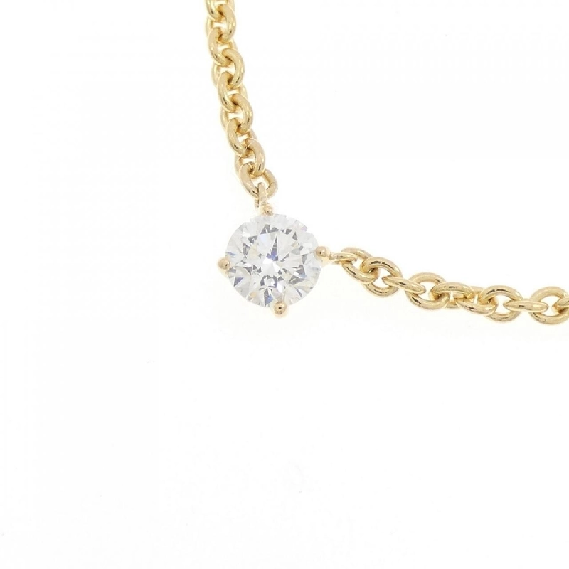 K18YG Dây chuyền kim cương 0.313CT G I1 Tốt - Hàng hiệu Chính hãng 879924