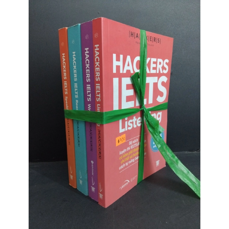 Bộ 4 cuốn hackers ielts mới 90% bẩn nhẹ HCM1001 HỌC NGOẠI NGỮ 918374