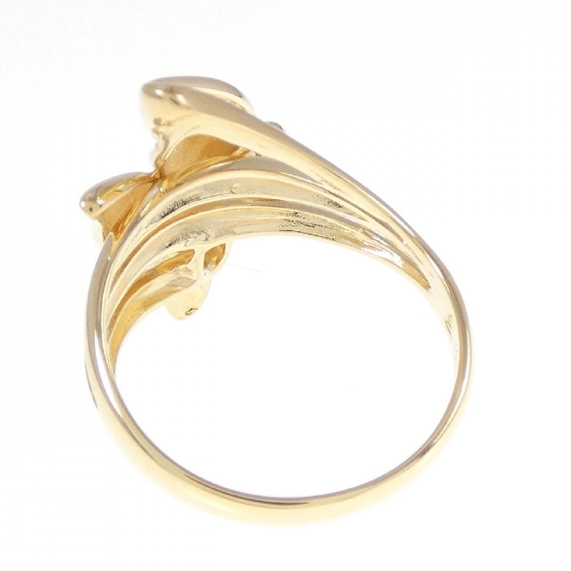 Nhẫn kim cương bướm K18YG 672089