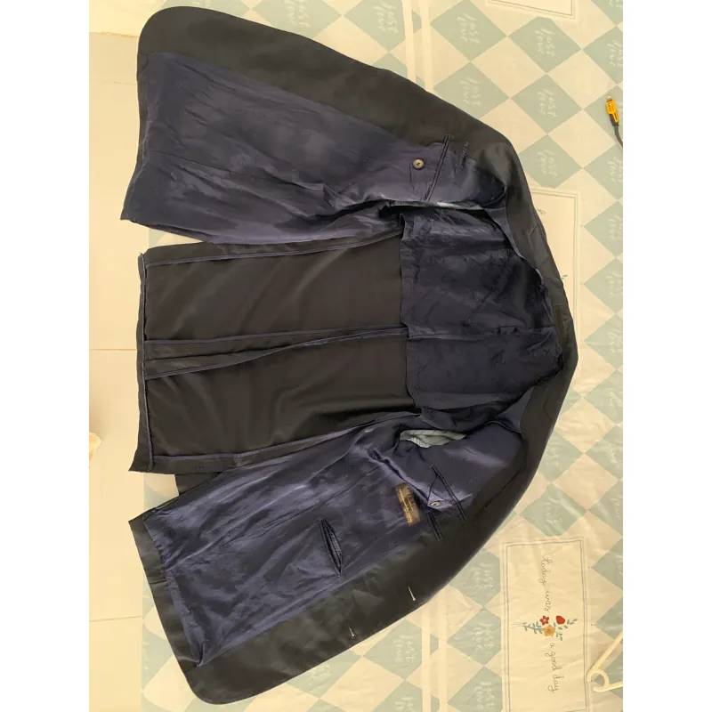 Áo vest nam chính hãng màu đen chất liệu vải dày dặn, Size L 790963