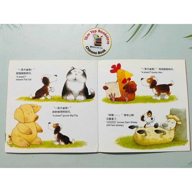 Full set phonics reader song ngữ Trung Anh 478335
