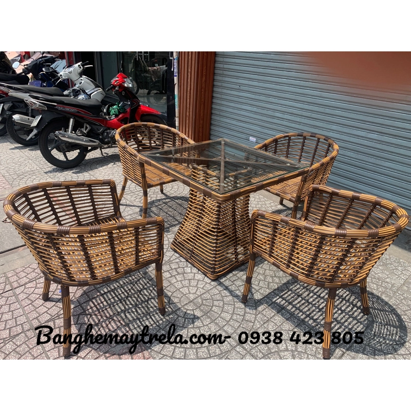 Bàn ghế cafe sân vườn ngoài trời 525172