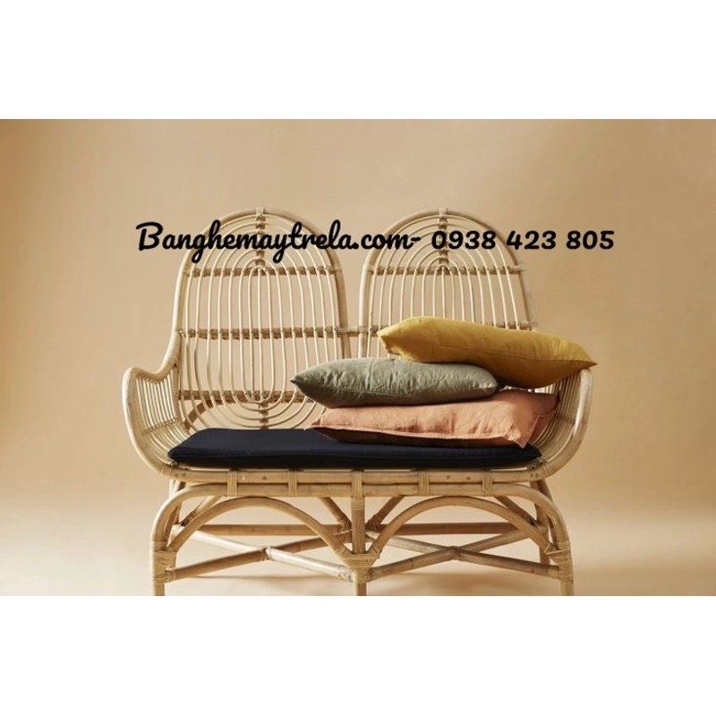 Băng ghế sofa mây phòng khách hiện đại 521613