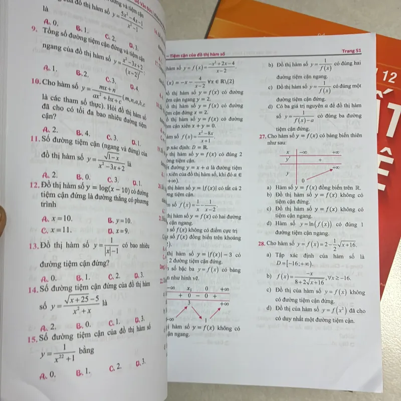 Kỹ năng giải toán 12 Hàm số/Xác suất thống kê (2 cuốn) 790711