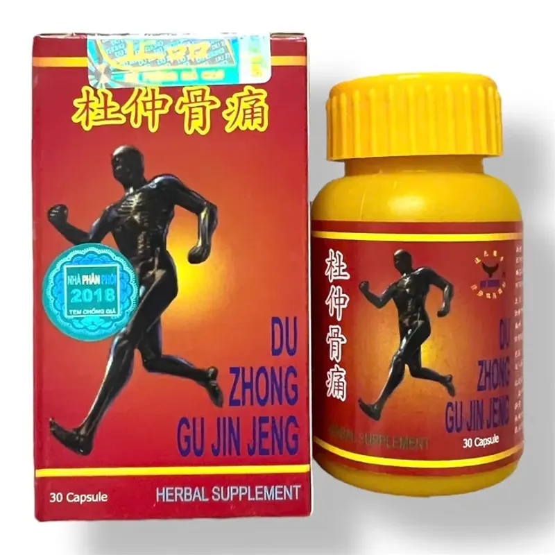 Viên uống Du Zhong Gu Jin Jeng hỗ trợ đau nhức xương khớp, đau mỏi cổ vai gáy 800898