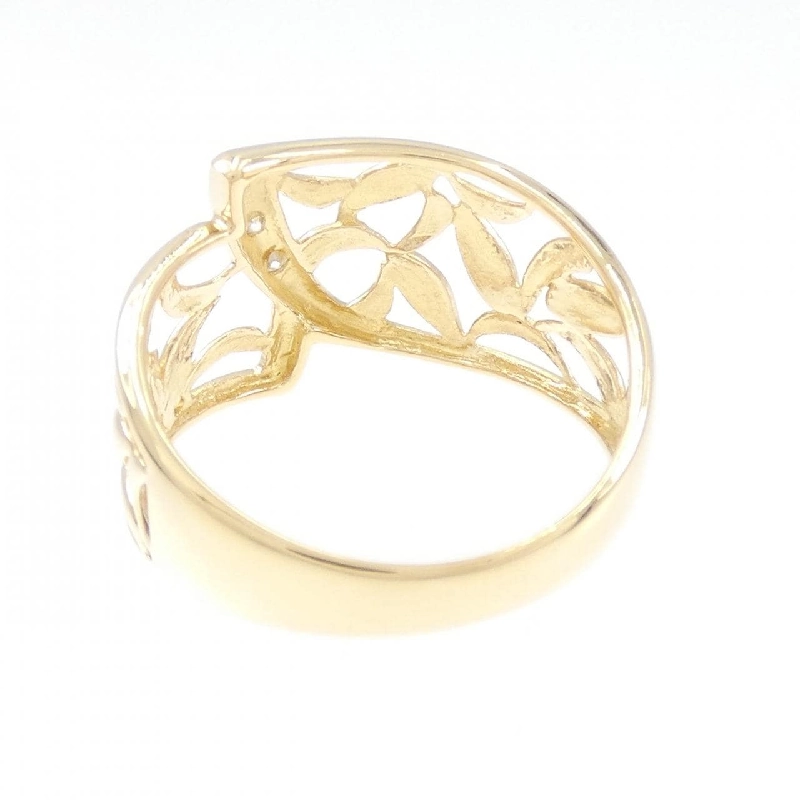 Nhẫn kim cương K18YG 0.03CT 670684