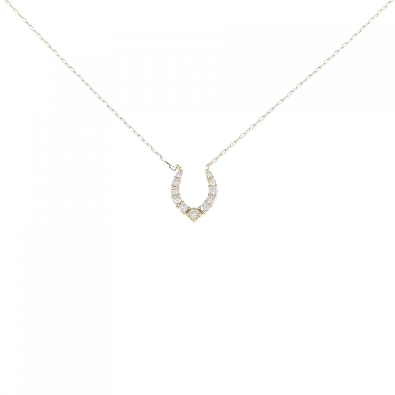 K18YG Dây chuyền kim cương 0.10CT - Hàng hiệu Chính hãng 863838