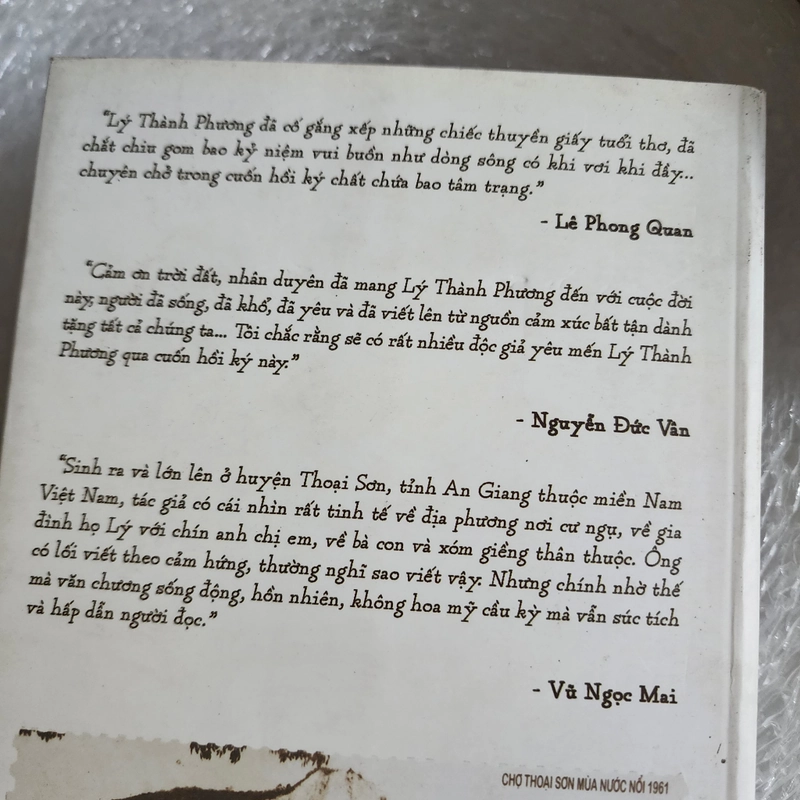 Từ dòng Thoại giang hồi ức thời trẻ ở Việt Nam | Lý Thành Phương  518426