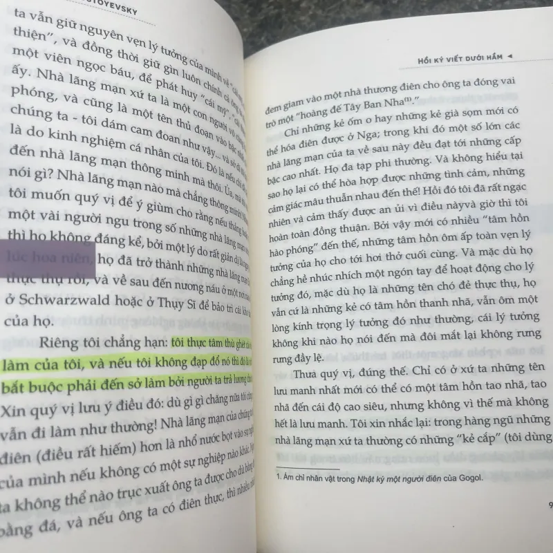 Hồi ký viết dưới hầm Fyodor Dostoevsky 757543