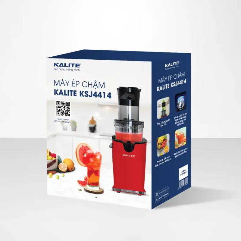 Kalite KSJ4414 – Máy ép chậm ép đa dạng nguyên liệu 733433